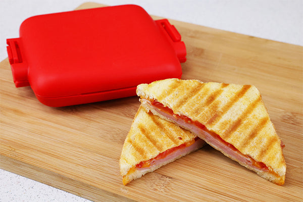 Microwave Toastie Crispy Toaster Toast Toasted Sandwich Press
